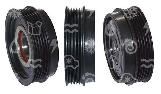 spojka pro kompresor DENSO, 100mm, poly V5, 35x52x12mm